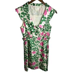 Moulinette Soeurs Silk Floral Dress Multicolor Size 6